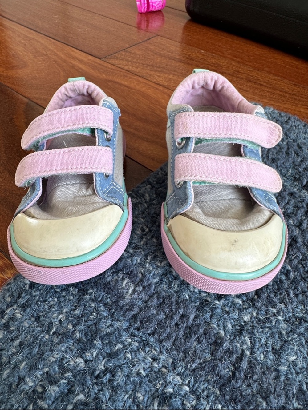 See Kai Run Pink Size 8 Toddler Velcro Sneakers